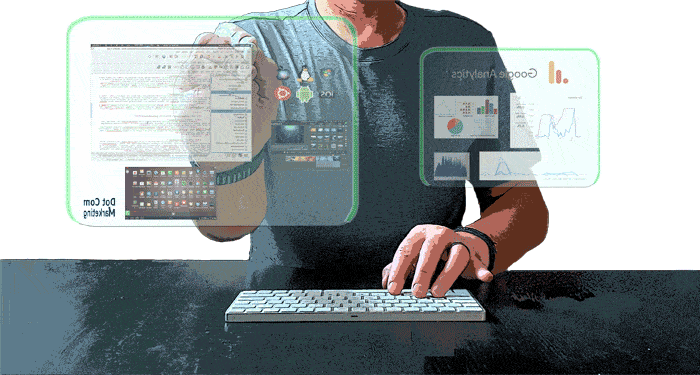 Tech Coding on a Virtual Computer Screen